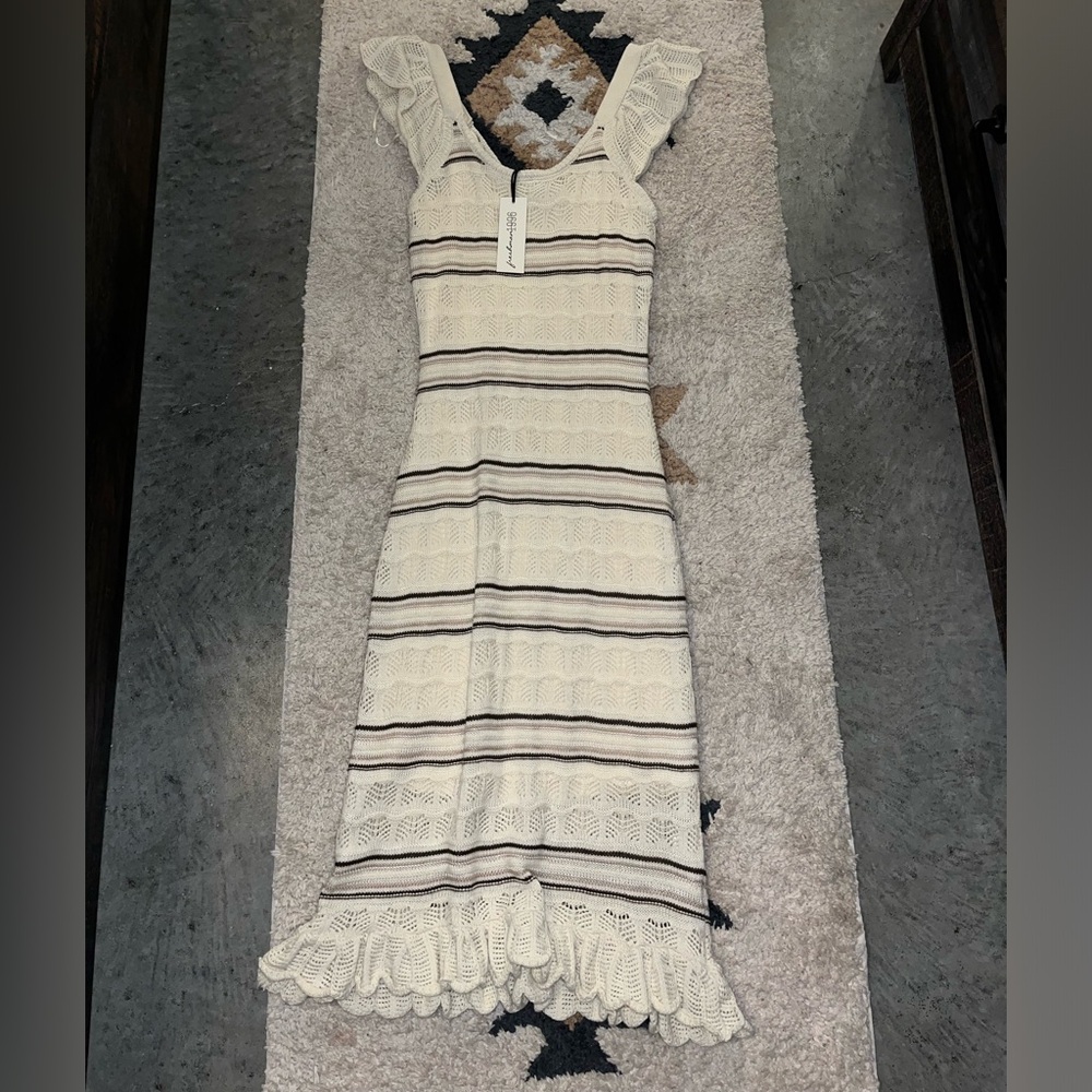Long knit dress